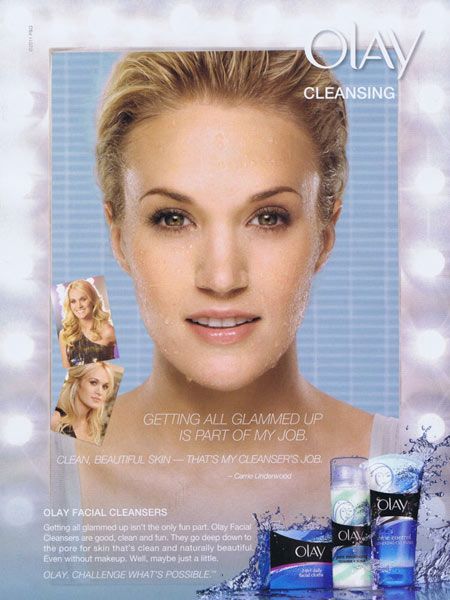 Carrie Underwood for Olay